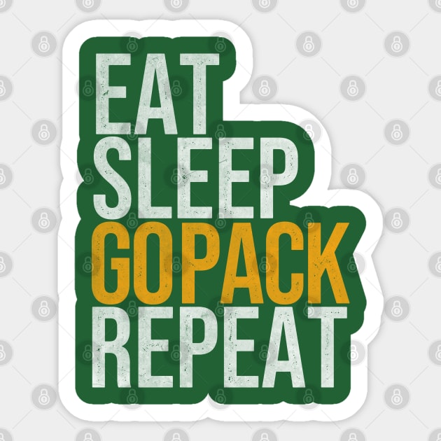 go pack go Sticker by SmithyJ88